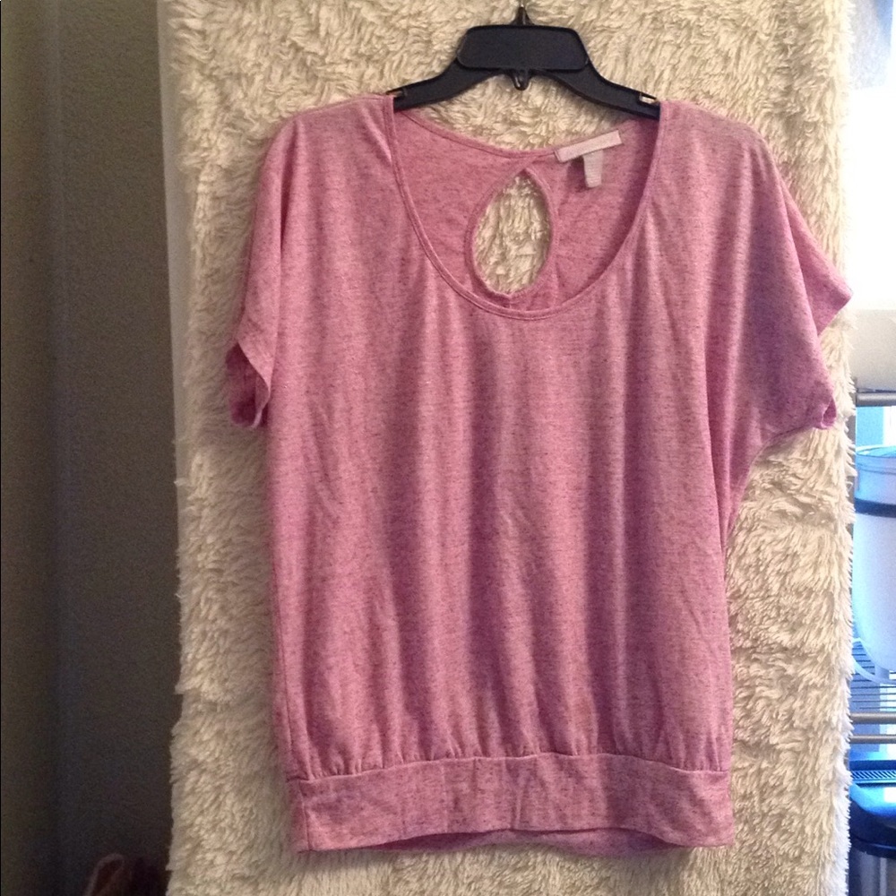 L pink top